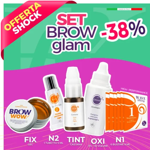 Set Brow Glam - High performance