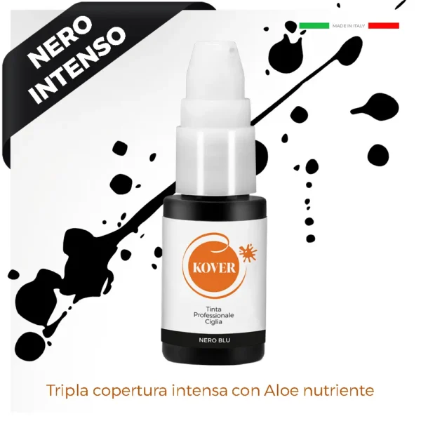 Tinta Laminazione Ciglia Kover Nero-Blu